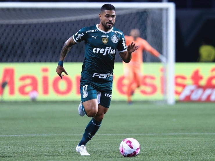 Ettore Chiereguini/AGIF – Bruno Tabata atuando pelo Palmeiras