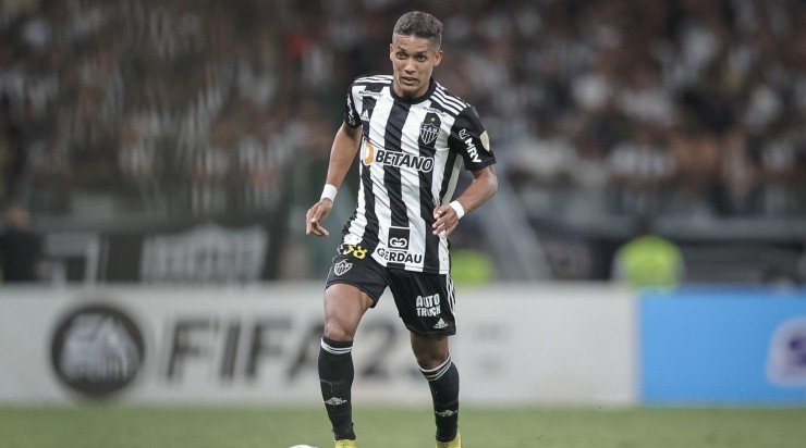 Foto: Pedro Souza / Atlético / Divulgação - Pedrinho: meia-atacante ingressou no 2º tempo e teve grande atuação