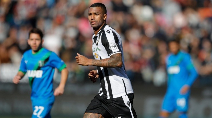 Foto: Timothy Rogers/Getty Images - Walace em ação pela Udinese.