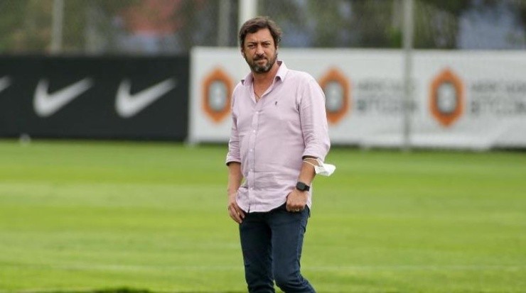 Foto: Rodrigo Coca/Agência Corinthians/Divulgação - O presidente se afastou do Clube após a queda no Paulistão Foto: Rodrigo Coca/Agência Corinthians/Divulgação - O presidente se afastou do Clube após a queda no Paulistão