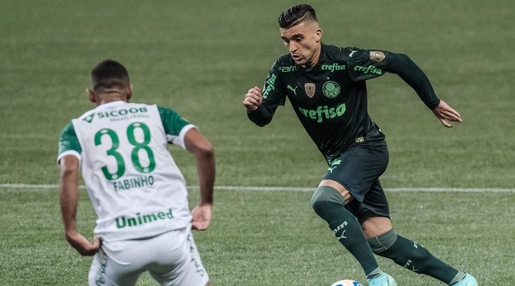Foto: Marcello Zambrana/AGIF - O jovem vem ganhando espaço e moral com o técnico Abel Ferreira Foto: Marcello Zambrana/AGIF - O jovem vem ganhando espaço e moral com o técnico Abel Ferreira