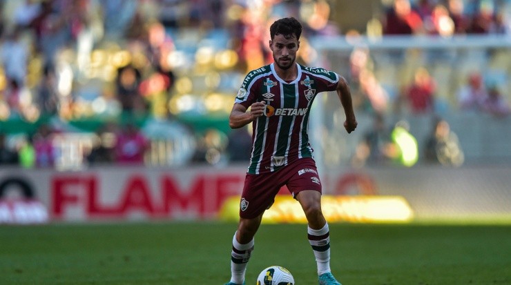 Foto: Thiago Ribeiro/AGIF - Martinelli em ação contra o Flamengo, em 2022.