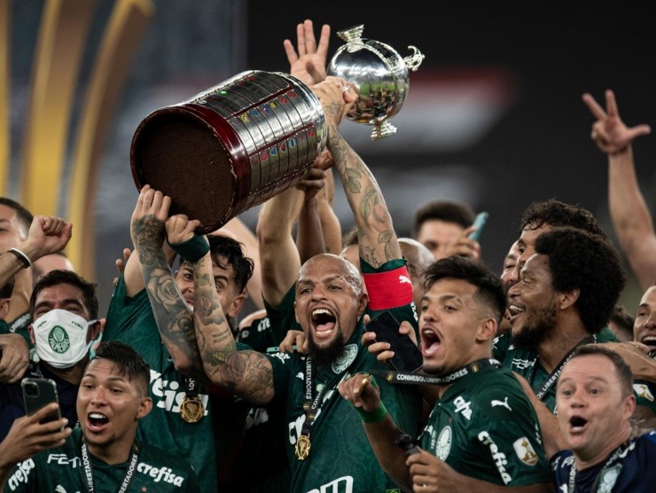 Jorge Rodrigues/AGIF – Palmeiras foi campeão da Libertadores em 2021
