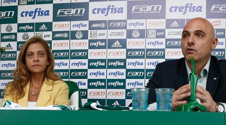  Foto: Marcello Zambrana/AGIF - Entrevista da presidente não caiu bem no Palmeiras.