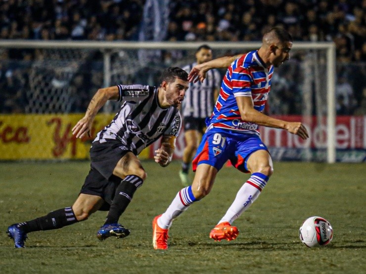 Lucas Emanuel/AGIF – Lance entre Fortaleza e Ceará