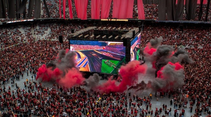 Foto: Robson Mafra/AGIF - Athletico perdeu a última final para o Flamengo. 