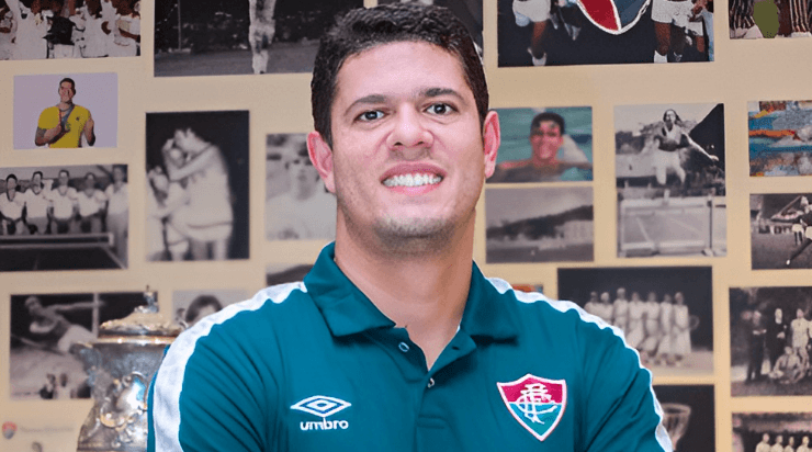 Foto: Marina Garcia/FFC - Hoffman Túlio é treinador do Fluminense