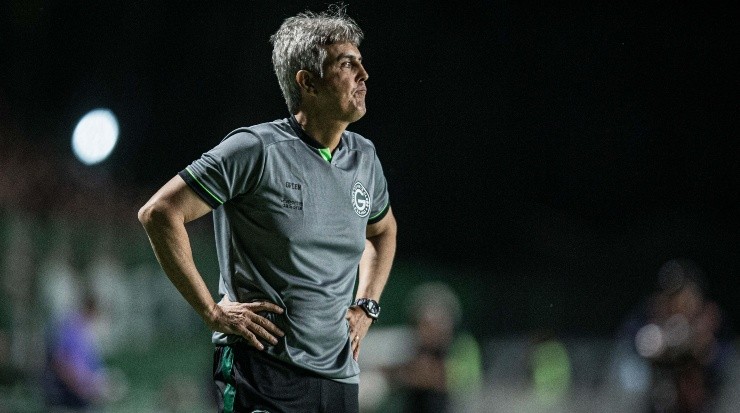 Heber Gomes/AGIF – Técnico vem consolidando o seu trabalho na equipe goiana