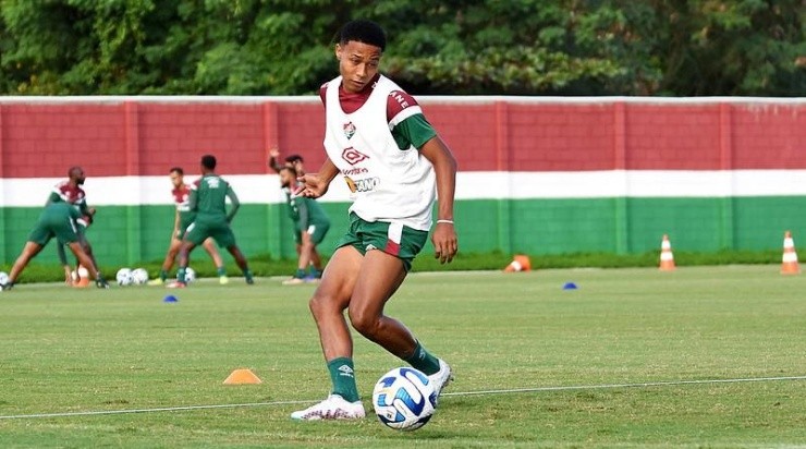 Foto: Mailson Santana / Fluminense FC / Divulgação - Isaac: jovem vem ganhando espaço no Flu