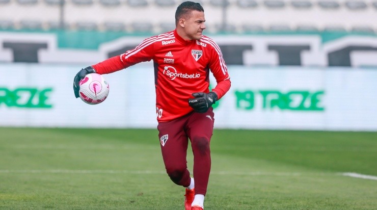 Foto: Luiz Erbes/AGIF - Felipe Alves: goleiro foi afastado do elenco do São Paulo