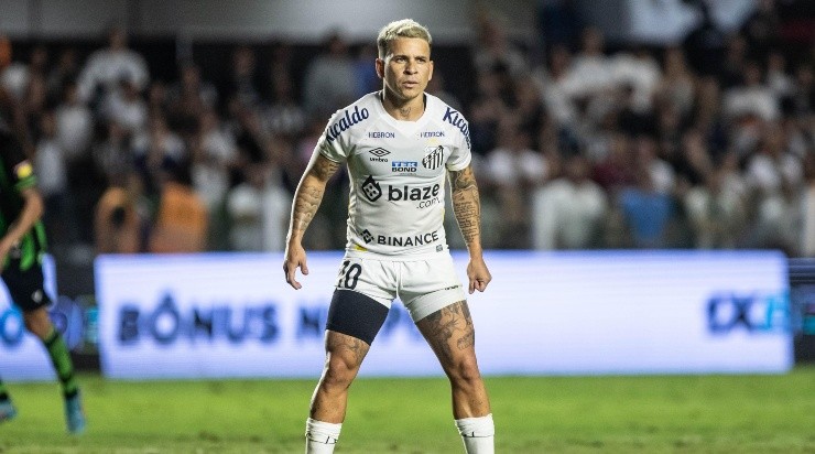 Foto: Abner Dourado/AGIF - Soteldo: atacante terá que ser comprado para ficar no Santos