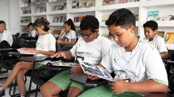 Divulgação/Redes Sociais – Instituto recebe crianças e adolescentes e fica localizado no bairro em que Neymar Jr cresceu