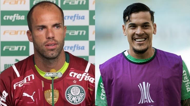 Foto Marcelo Lomba: Flickr Oficial SE Palmeiras/Cesar Greco e Foto Gustavo Gómez: Jorge Rodrigues/AGIF