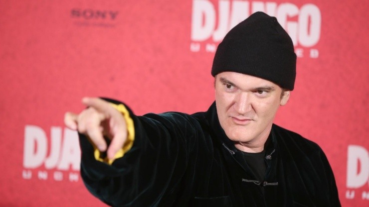 Quentin Tarantino en el momento del estreno de The Hated Eight, su octava película