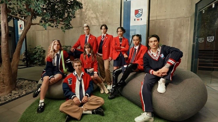 elenco de los jóvenes "Rebelde", Producción de Netflix