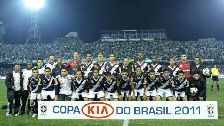 Vasco foi campeão da Copa do Brasil no estádio Couto Pereira (Foto: Heuler Andrey/Getty Images)