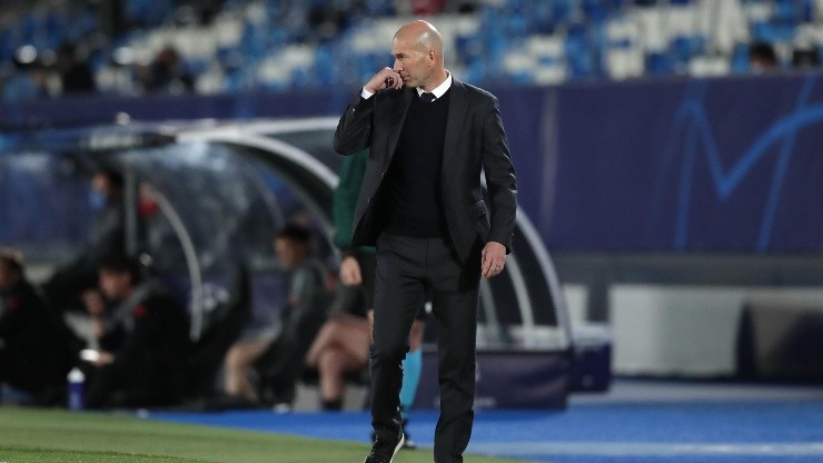 Técnico Zinedine Zidane (Foto: Getty Images)