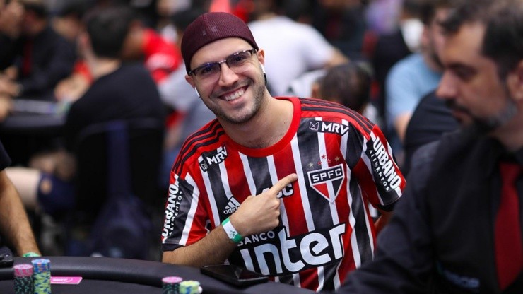 Mateus Lessa é embaixador do São Paulo no poker (Foto: Carlos Monti/BSOP)