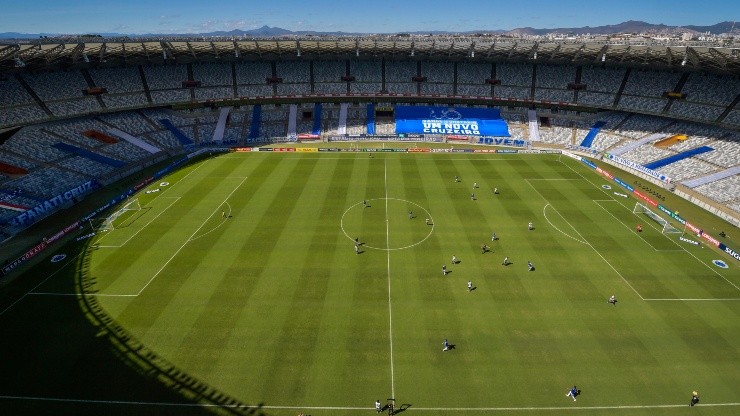 Pedro Vilela/Getty Images - Cruzeiro em jogo do Brasileirão Série B no Mineirão