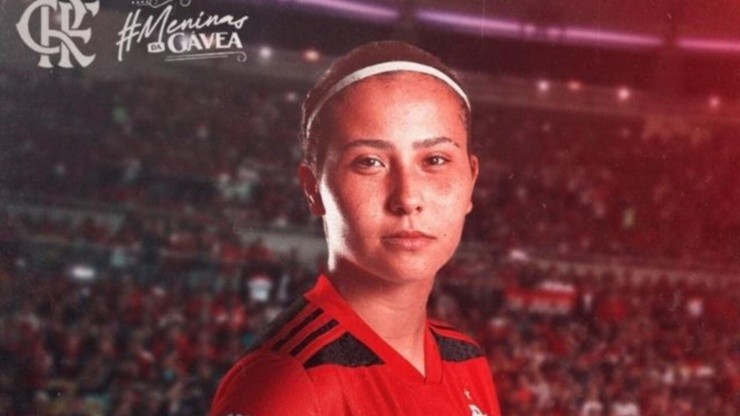 Paula Mattos/Flamengo - Gica, jogadora do Flamengo