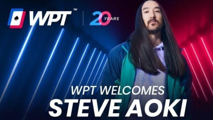 Steve Aoki é o novo embaixador do WPT (Foto: Divulgação)