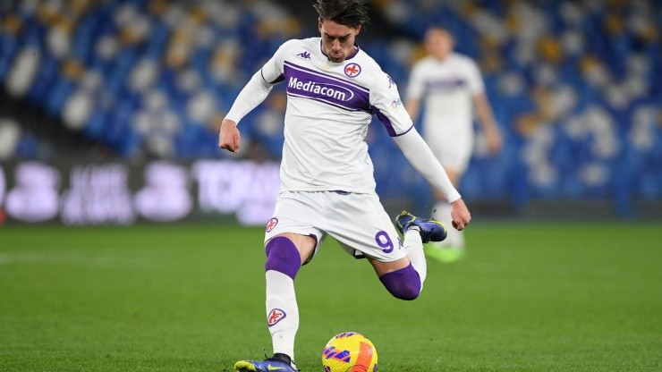 Vlahovic segue anotando muitos gols pela Fiorentina; já são 19 até o momento nesta temporada