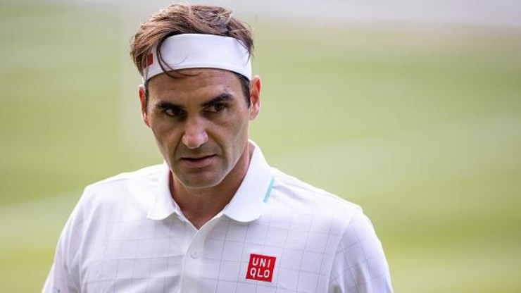 Federer competiu em Wimbledon no ano passado
