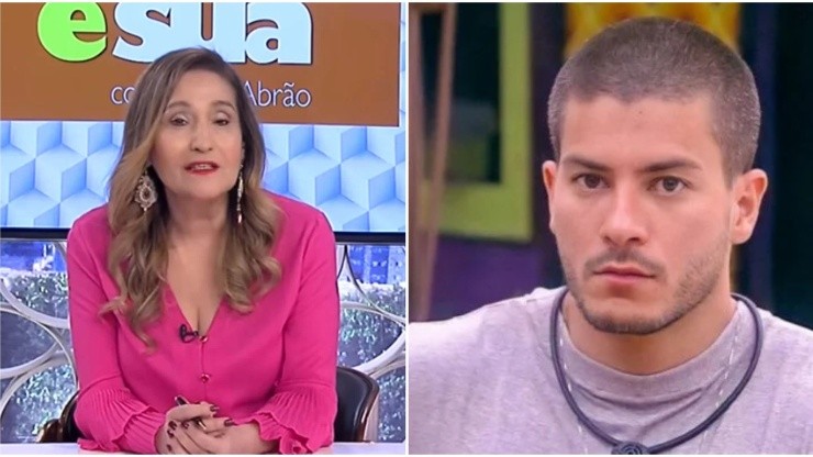Sonia Abrão saiu em defesa de Arthur Aguiar mais uma vez