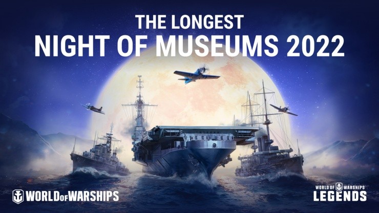 World of Warships anuncia evento Longest Night of Museums 2022 em apoio a museus navais
