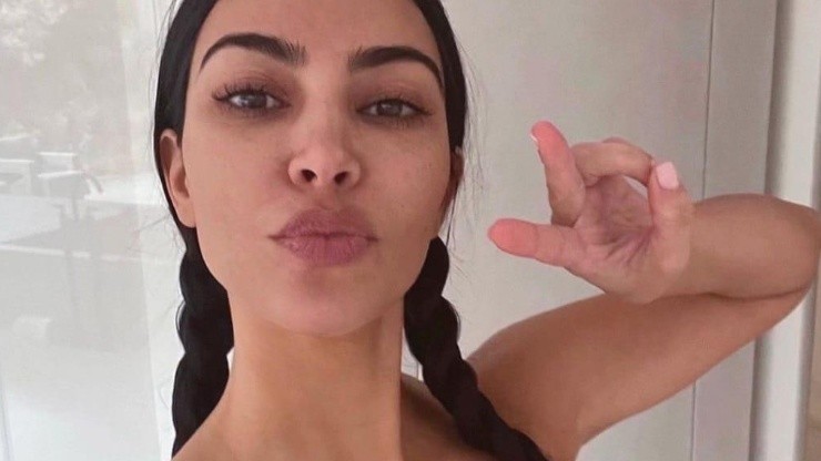 Kim Kardashian admite que tiene un cobertizo para guardar sus 30.000 prendas.  Foto: Reproducción/Instagram oficial de la empresaria.