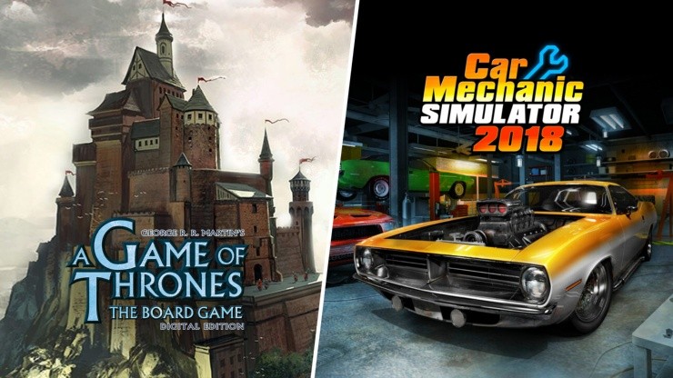 Game Of Thrones: The Board Game e Car Mechanic Simulator 2018 estão de graça na Epic Games Store