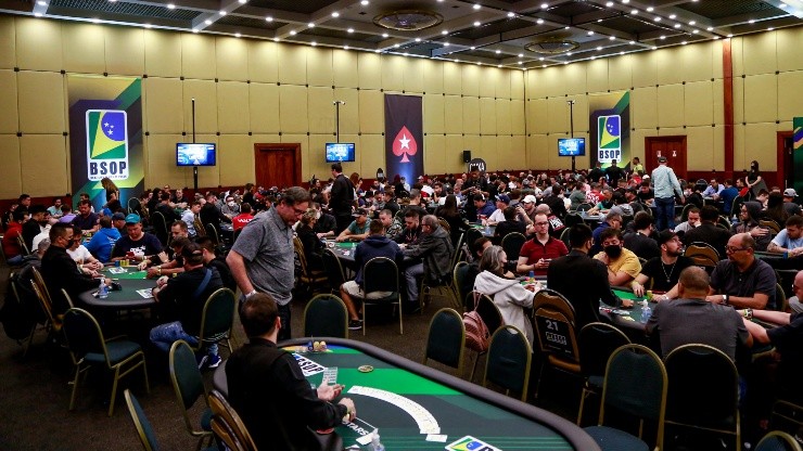 Salão de torneios do BSOP Winter Millions (Foto: BSOP)