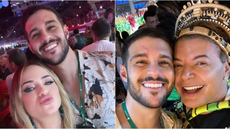 foto izquierda (Instagram oficial de Gabi Martins).  Foto a la derecha (Instagram oficial de David Brasil).
