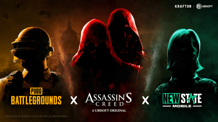Assassin's Creed tendrá crossover en PUBG: Battlegrounds y New State Mobile en agosto