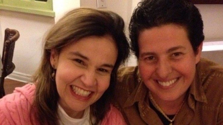 Claudia Rodrigues y su amiga, la empresaria Adriane Bonato