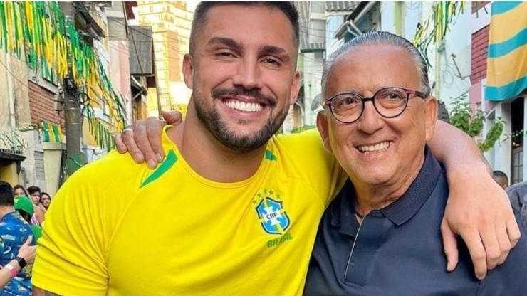 Ex-BBB Arthur Picoli faz mistério sobre gravação com Galvão Bueno. Imagem: Reprodução/Instagram oficial do ex-BBB.