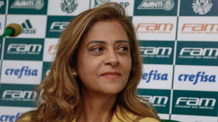Leila Pereira, presidente do Palmeiras - Foto: Marcello Zambrana/AGIF