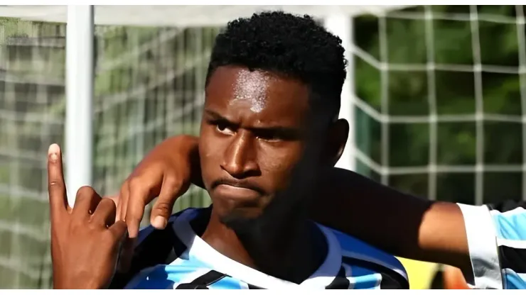 Imagem: Divulgação/Grêmio – Tetê: jovem é cria da base do Grêmio
