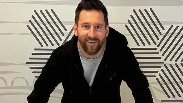 Reproducción/Instagram Messi