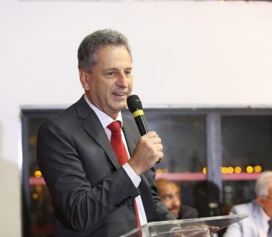 Rodolfo Landim, presidente do Flamengo, ainda não se posicionou sobre o episódio que marcou o início de temporada do Flamengo