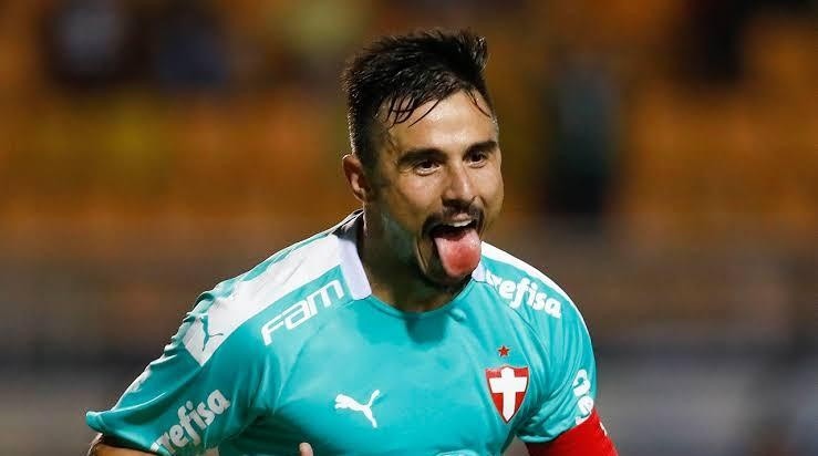 Willian marcou seu 43 gol com a camisa do Palmeiras