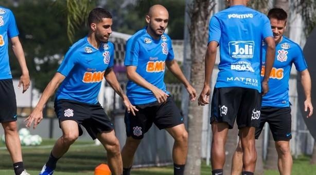 Ramiro voltou a treinar com os seus companheiros nesta quarta-feira (4)