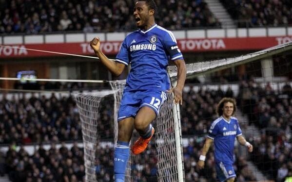 Mikel: na mira do Botafogo (Foto: Divulgação/Twitter Oficial do Chelsea)