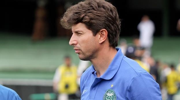 No Coritiba: primeira experiência na comissão técnica (Foto: Divulgação/Coritiba)