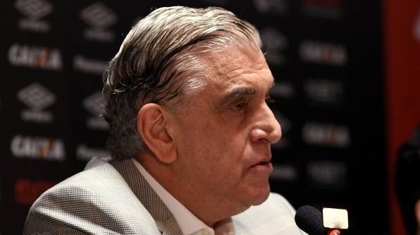 Mandatário rubro-negro não está confiante na retomada do futebol -Foto: Miguel Locatelli – Athletico