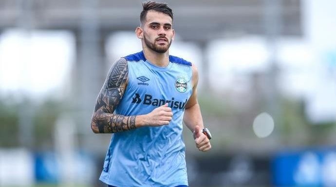 Vizeufoi prejudicado em passagem pelo Grêmioem 2019 por causa de lesão(Foto: Lucas Uebel/GFBPA)