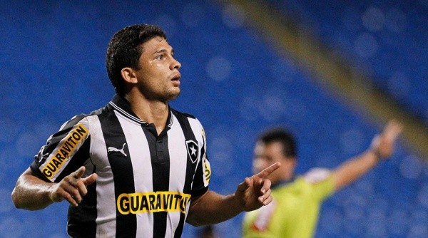 Elkeson jogou a última vez no Brasil no Botafogo, em 2012 (Foto: Wagner Meier/AGIF) Elkeson jogou a última vez no Brasil no Botafogo, em 2012 (Foto: Wagner Meier/AGIF)