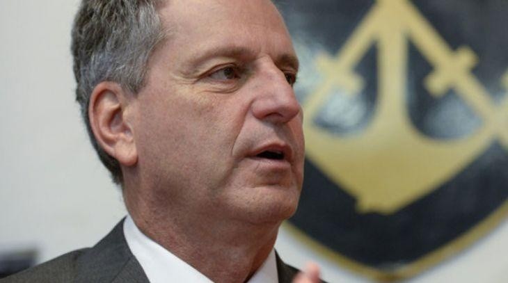 Landim assumiu o cargo de presidente no ínicio de 2019. Foto:Alexandre Vidal/Flamengo