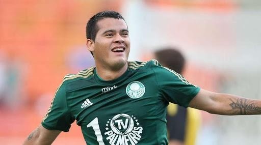 Mendieta foi jogador do Palmeiras entre 2013/2015. Foto: César Greco/Palmeiras