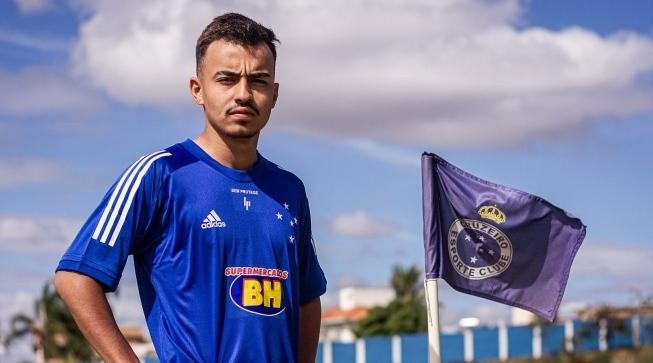 Gui Mendes é o novo reforço do Cruzeiro. Foto: Divulgação